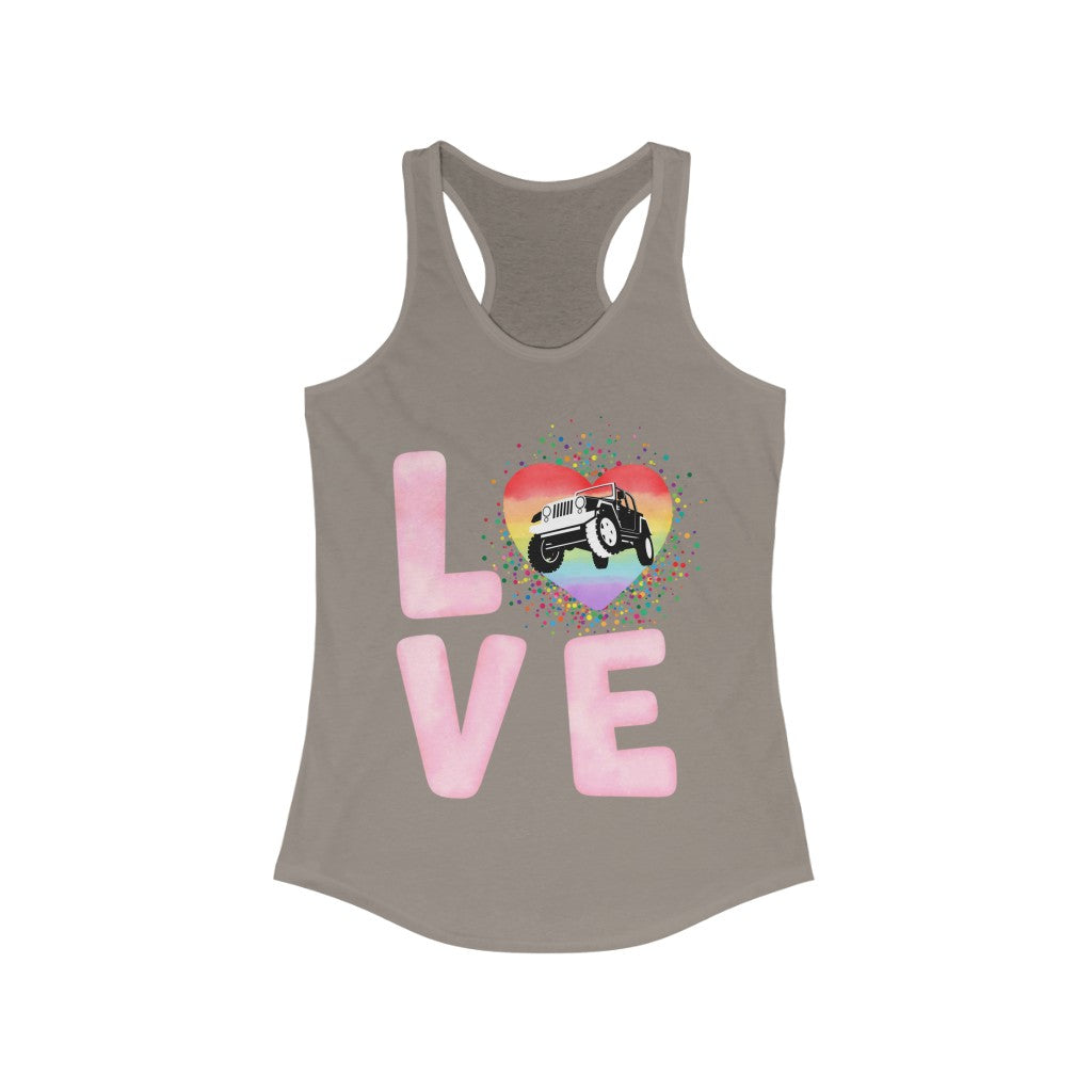 Women's Jeep Ideal Racerback Tank