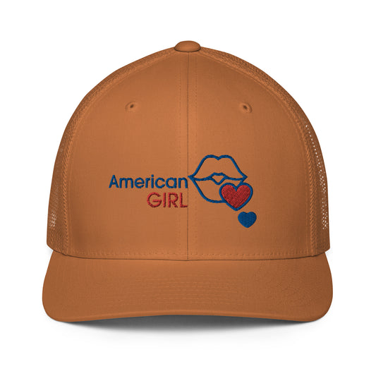 American Girl USA Mesh back trucker cap