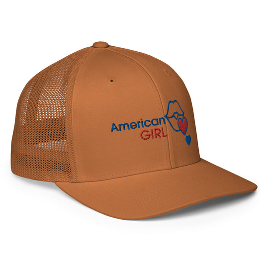 American Girl USA Mesh back trucker cap