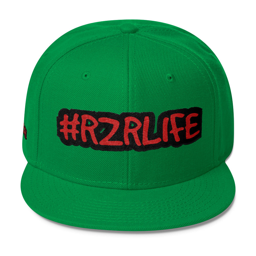 RZR LIFE Wool Blend Snapback