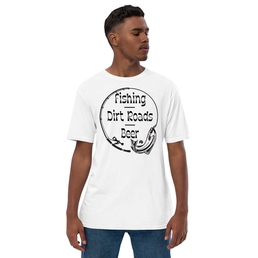 Unisex premium viscose hemp fishing t-shirt