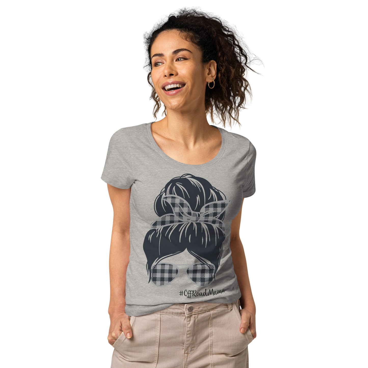 Women’s Off-Road Mama basic organic t-shirt