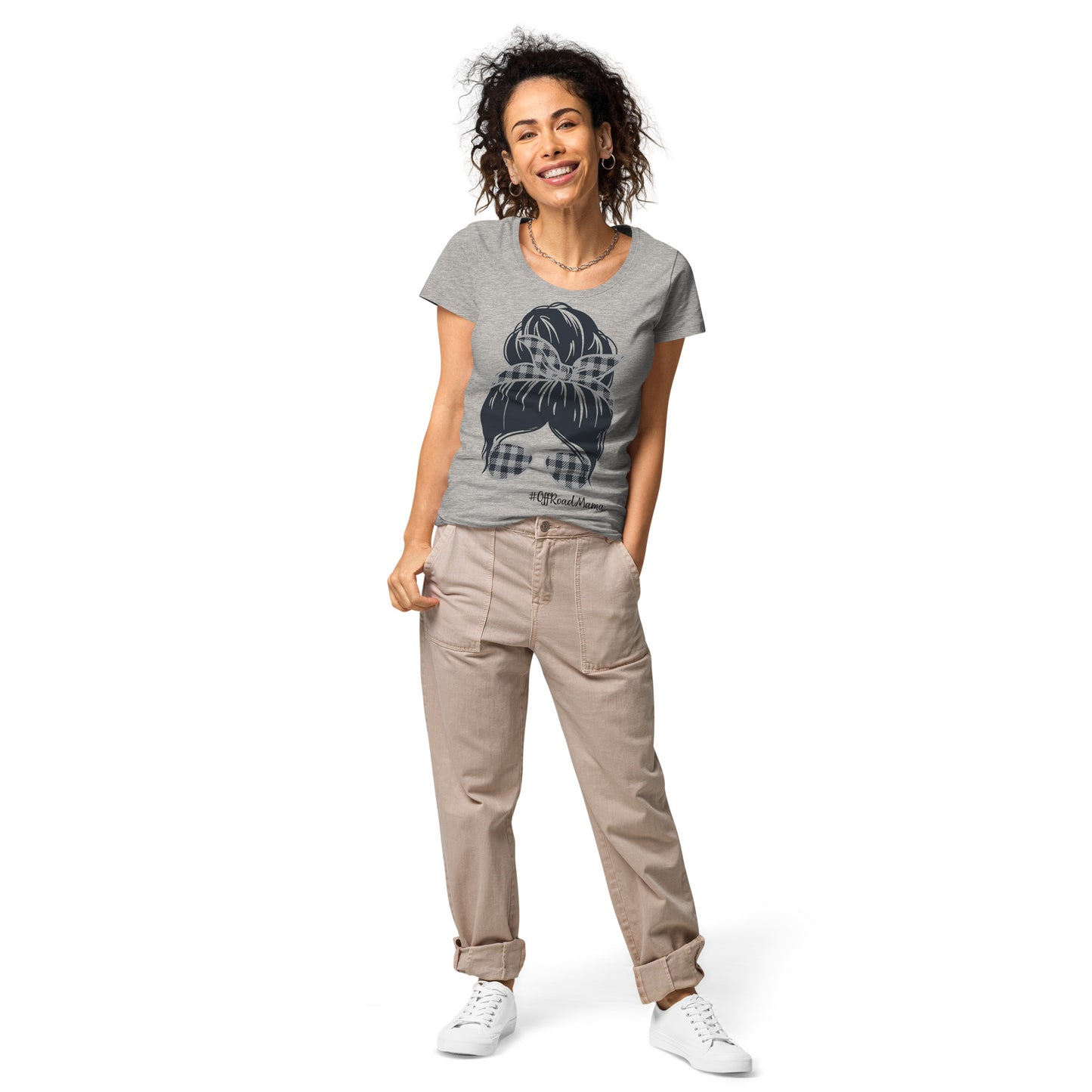 Women’s Off-Road Mama basic organic t-shirt