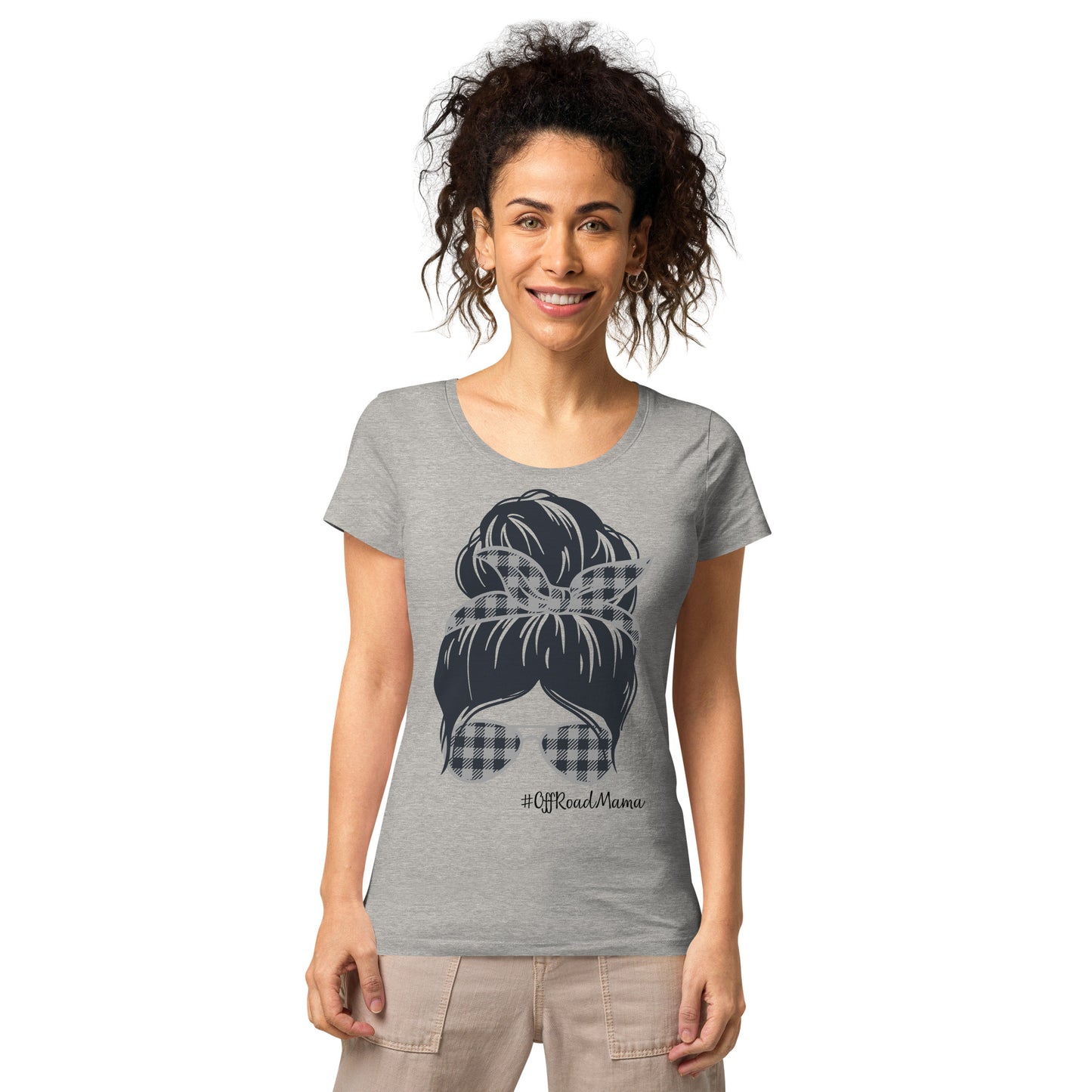 Women’s Off-Road Mama basic organic t-shirt