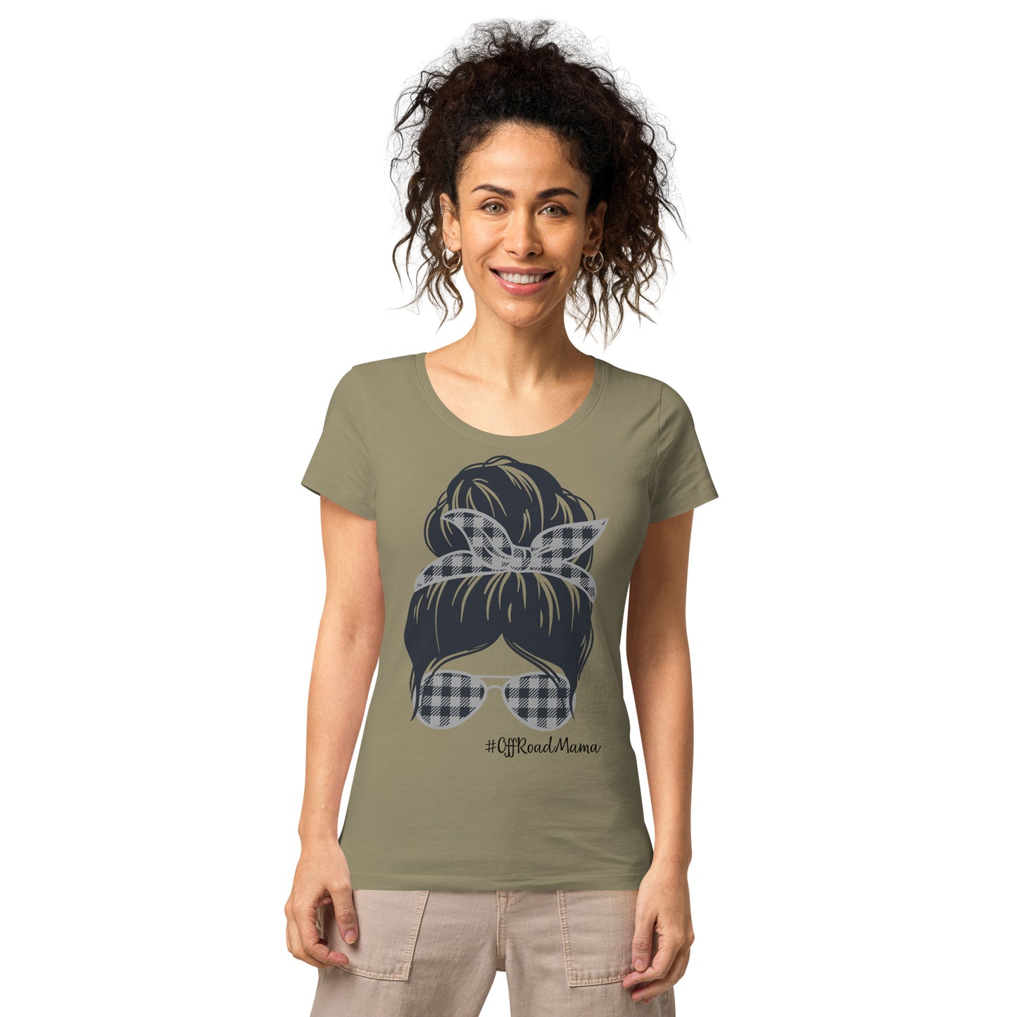 Women’s Off-Road Mama basic organic t-shirt