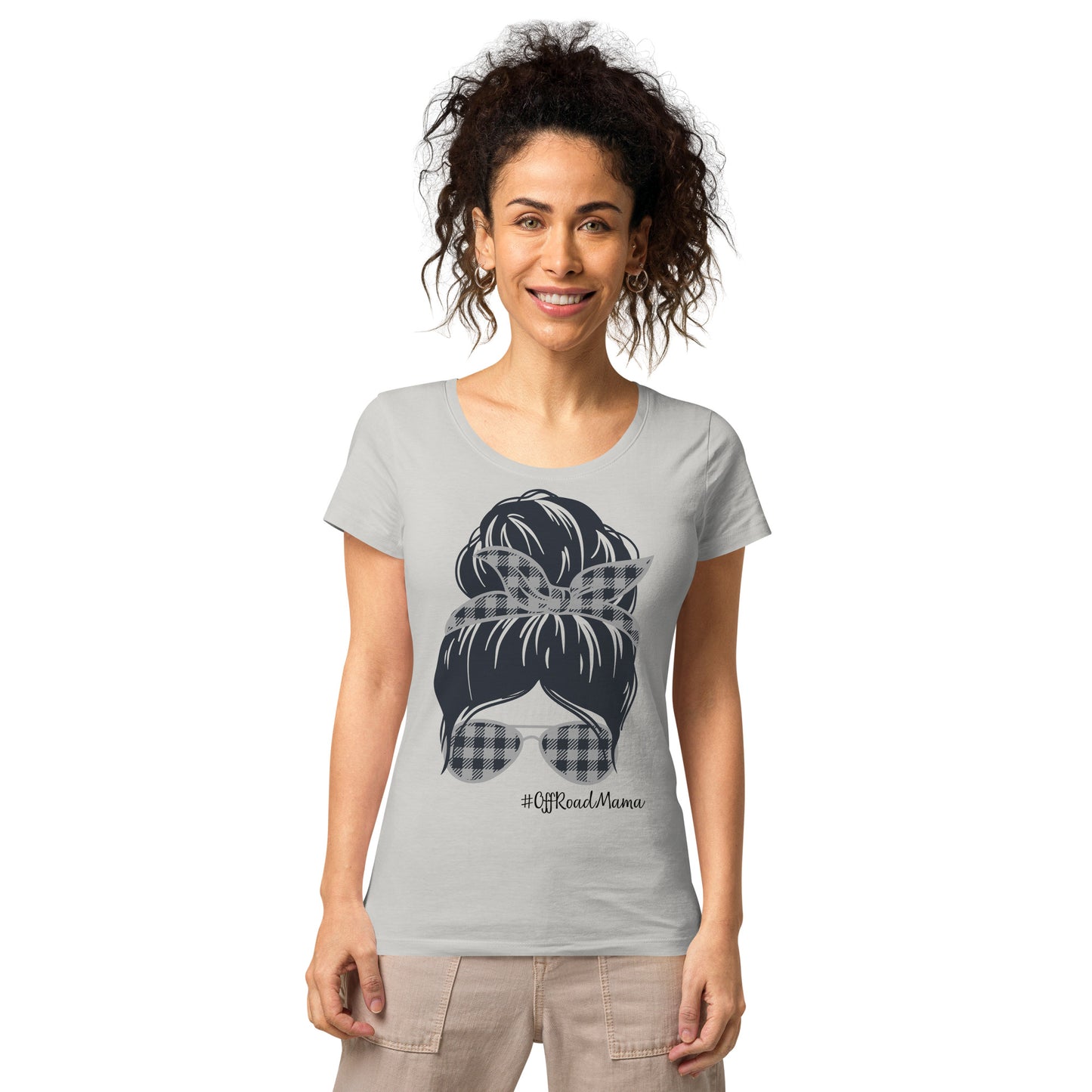 Women’s Off-Road Mama basic organic t-shirt