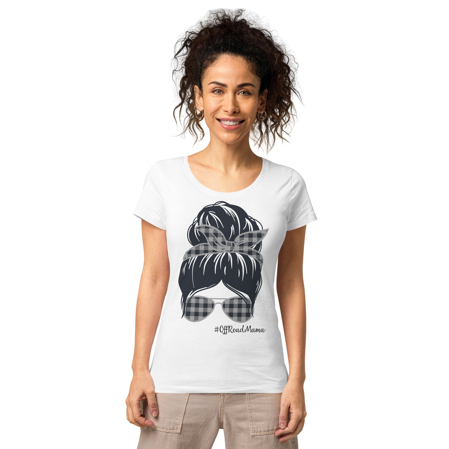 Women’s Off-Road Mama basic organic t-shirt